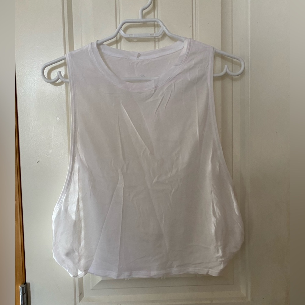 Lululemon white tank top